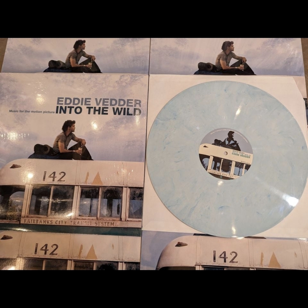 Eddie Vedder "Into The Wild" Light Blue Marble Vinyl
